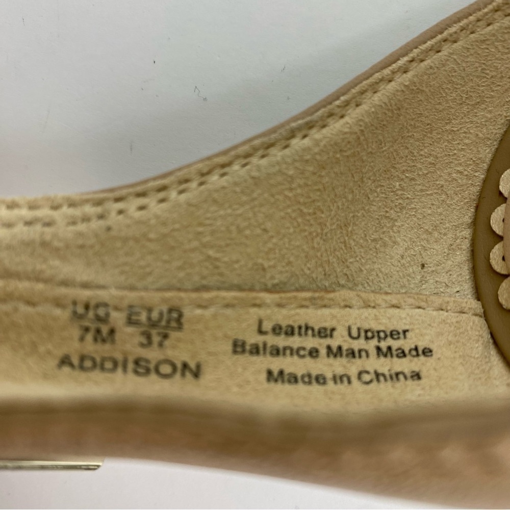 SAM EDELMAN Addison Stiletto, Classic Nude Leather size 7 - Picture 9 of 11